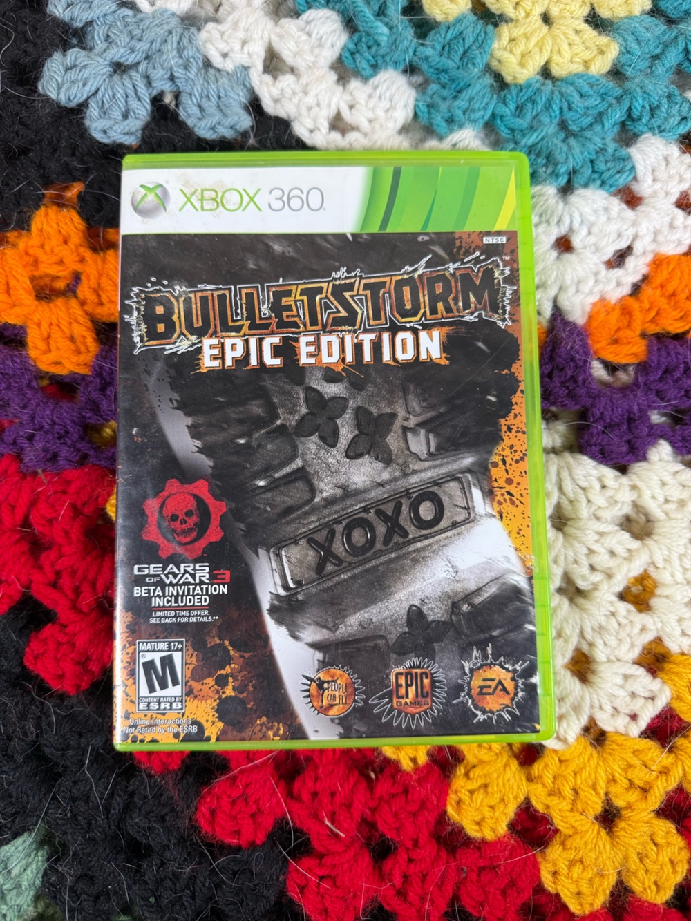 Microsoft Xbox 360 Bulletstorm Epic Edition - Bright Green Case with Black Cover